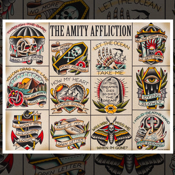 THE AMITY AFFLICTION FLASH SHEET