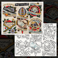Load image into Gallery viewer, NEW FOUND GLORY FLASH SHEET
