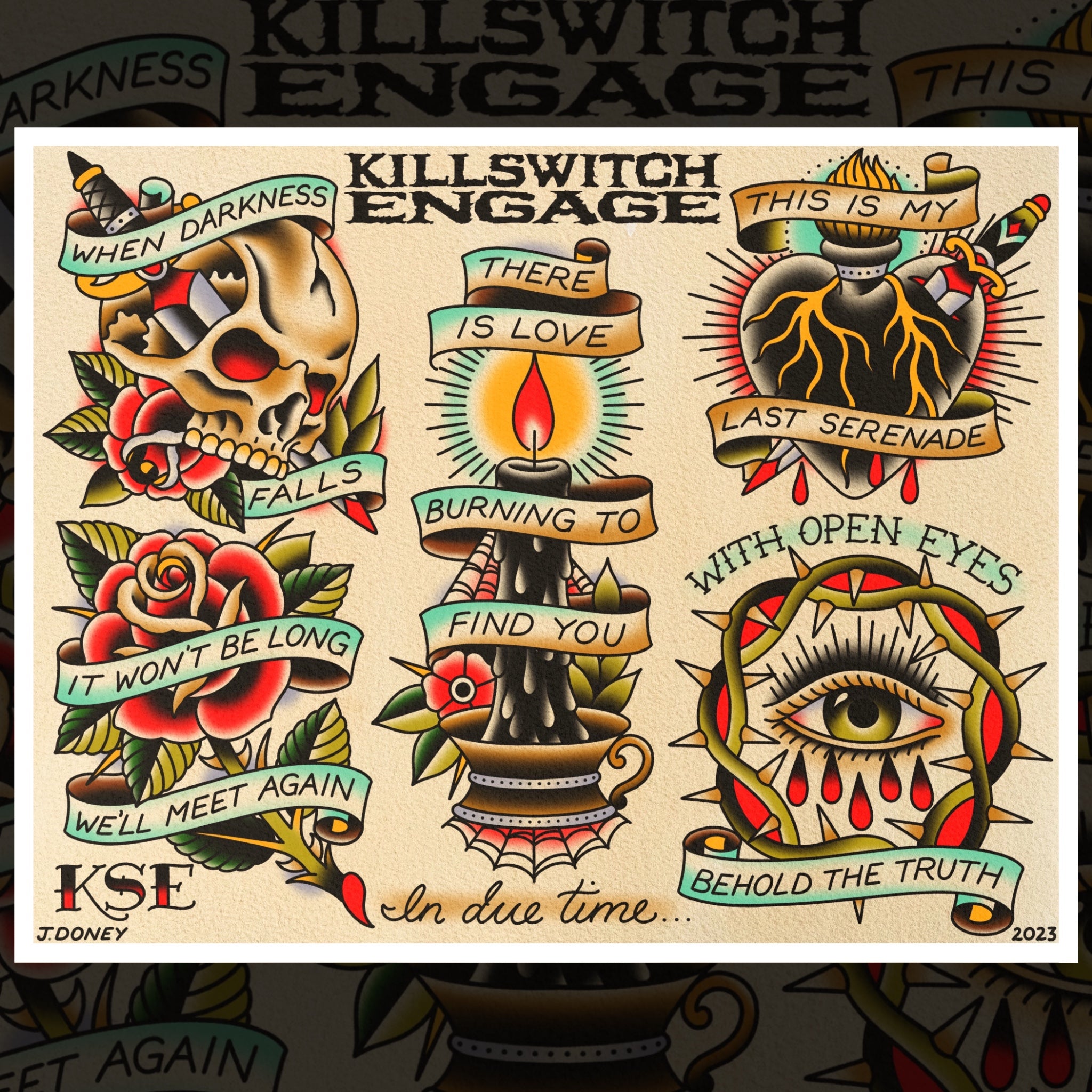 KILLSWITCH ENGAGE V. 2 FLASH SHEET