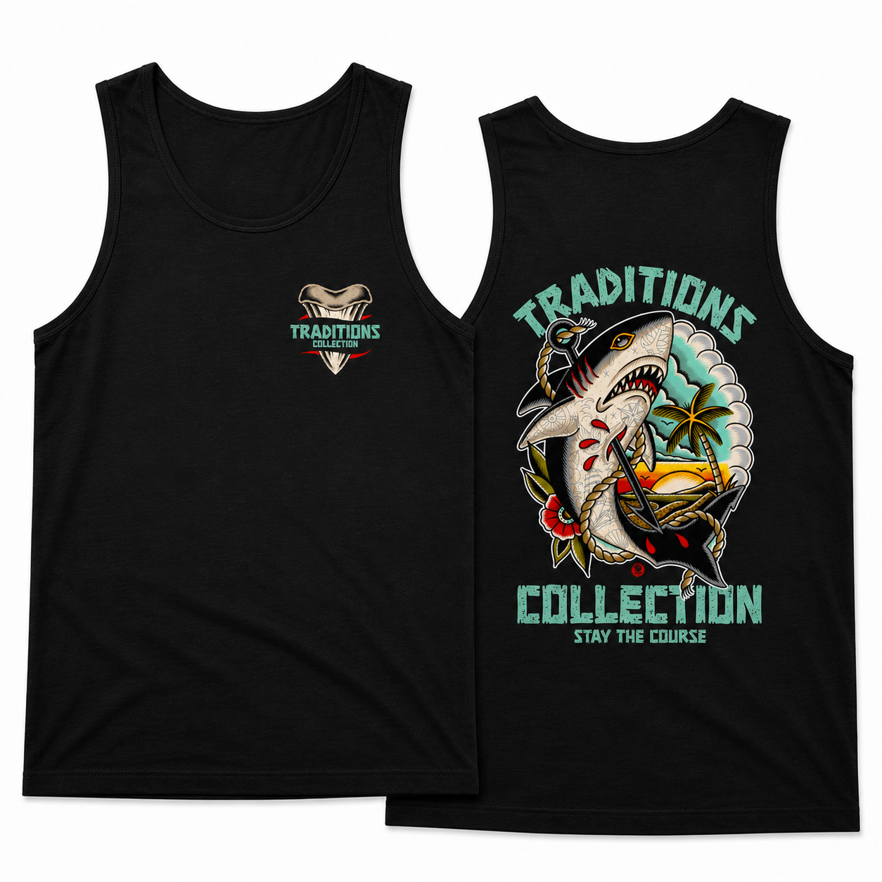 TRADITIONS GRAPHIC TANK TOPS