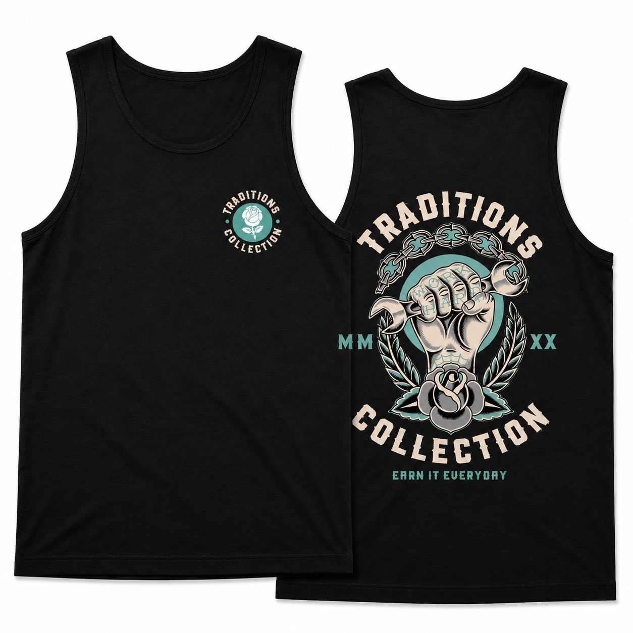 TRADITIONS GRAPHIC TANK TOPS