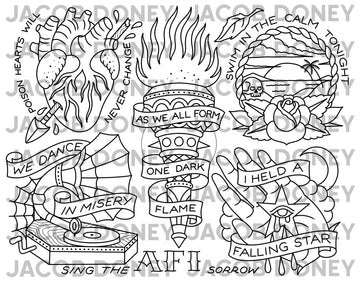 DIGITAL DOWNLOAD SING THE SORROW LINEWORK