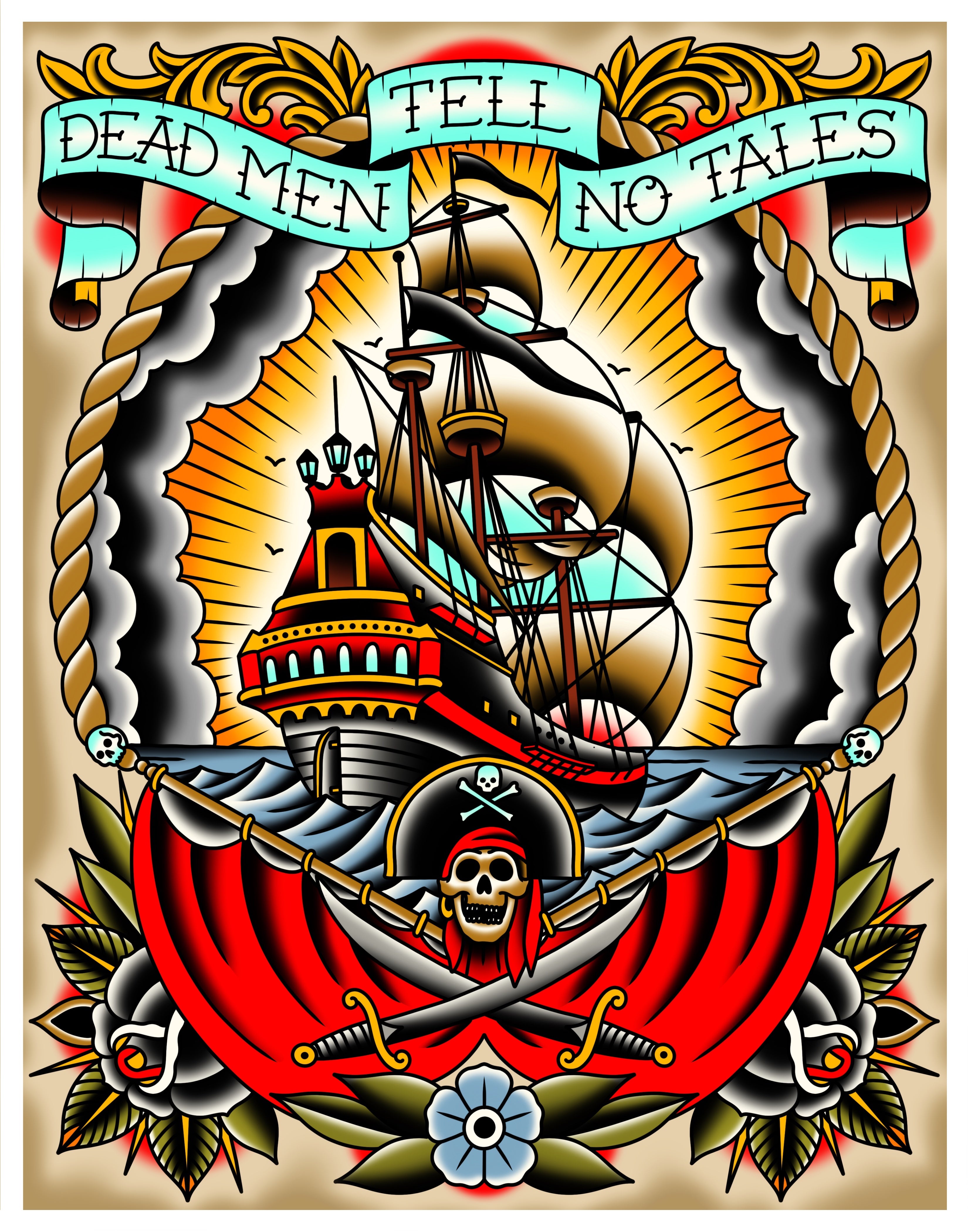 PIRATES PRINT