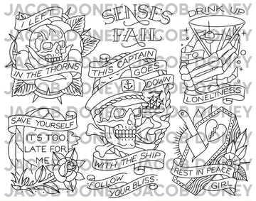 DIGITAL DOWNLOAD SENSES FAIL LINEWORK