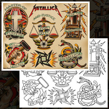 Load image into Gallery viewer, METALLICA PT. 2 FLASH SHEET

