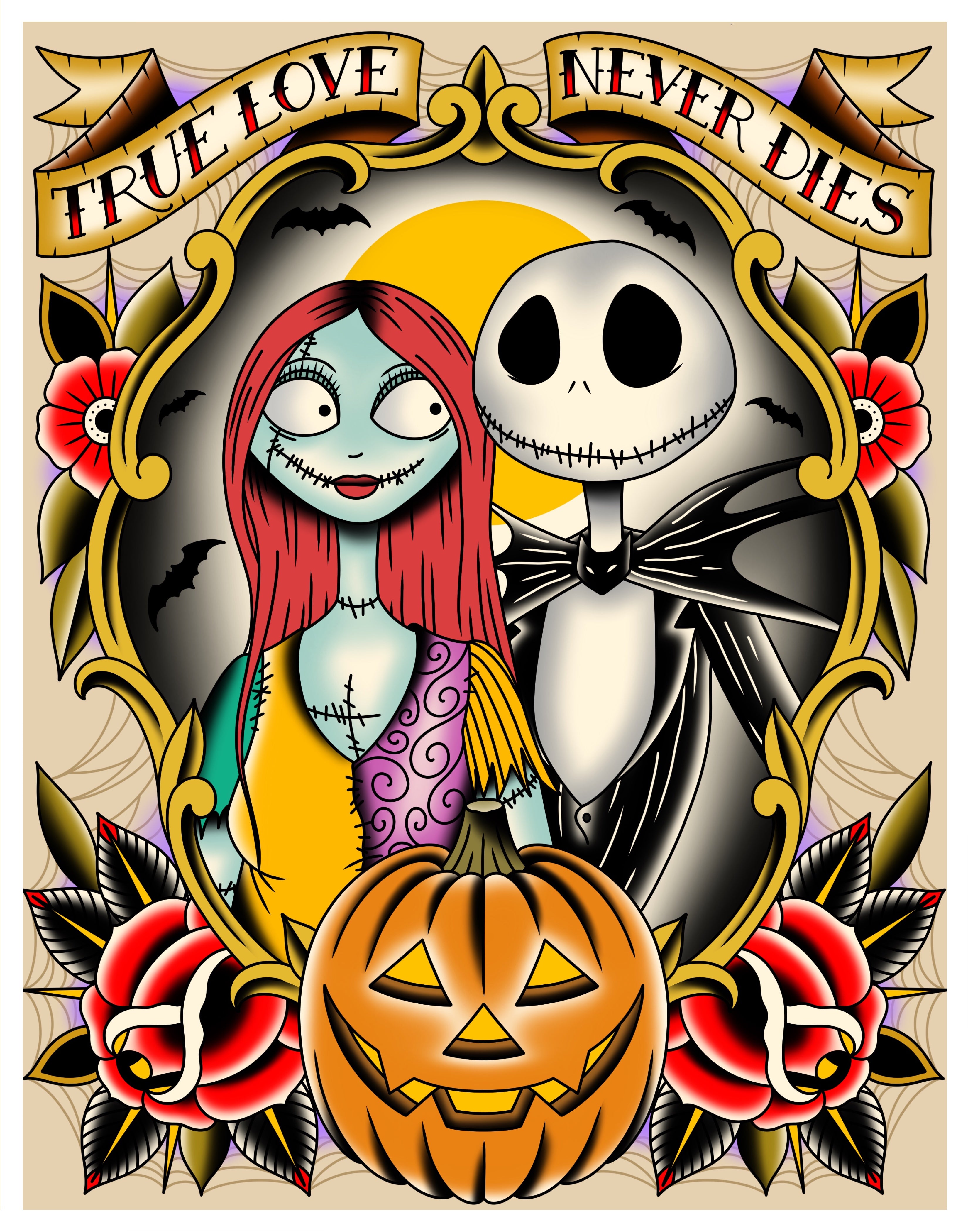 TRUE LOVE NEVER DIES PRINT