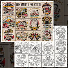 Load image into Gallery viewer, THE AMITY AFFLICTION FLASH SHEET
