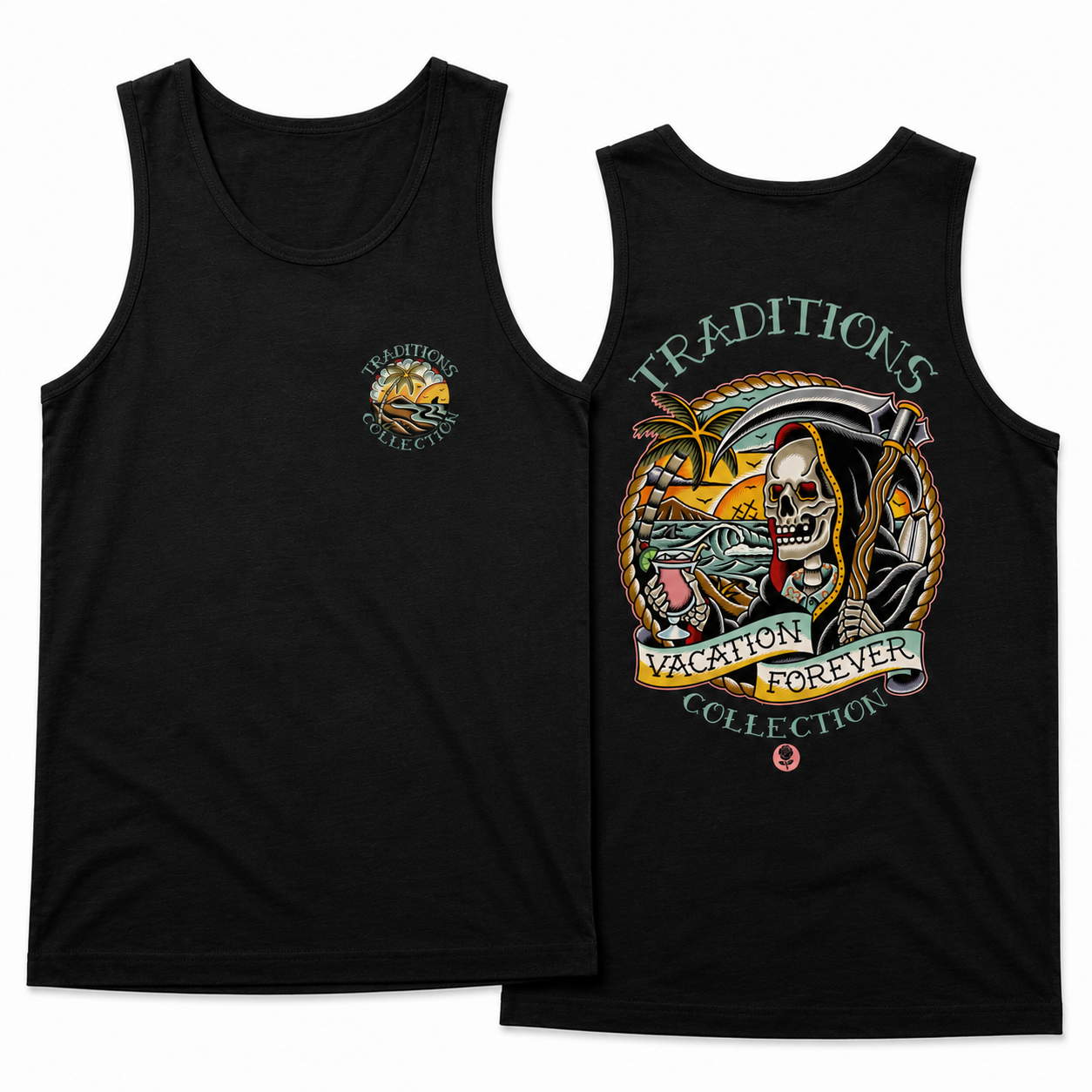 TRADITIONS GRAPHIC TANK TOPS