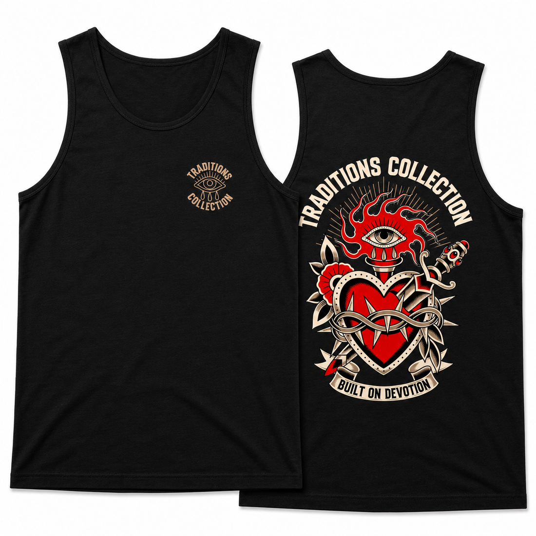 TRADITIONS GRAPHIC TANK TOPS