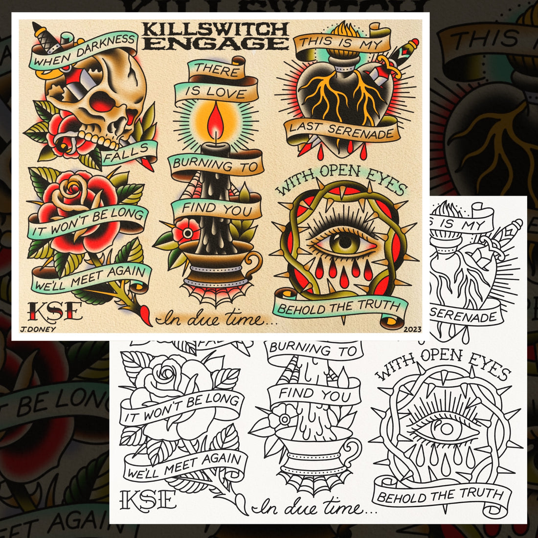KILLSWITCH ENGAGE V. 2 FLASH SHEET