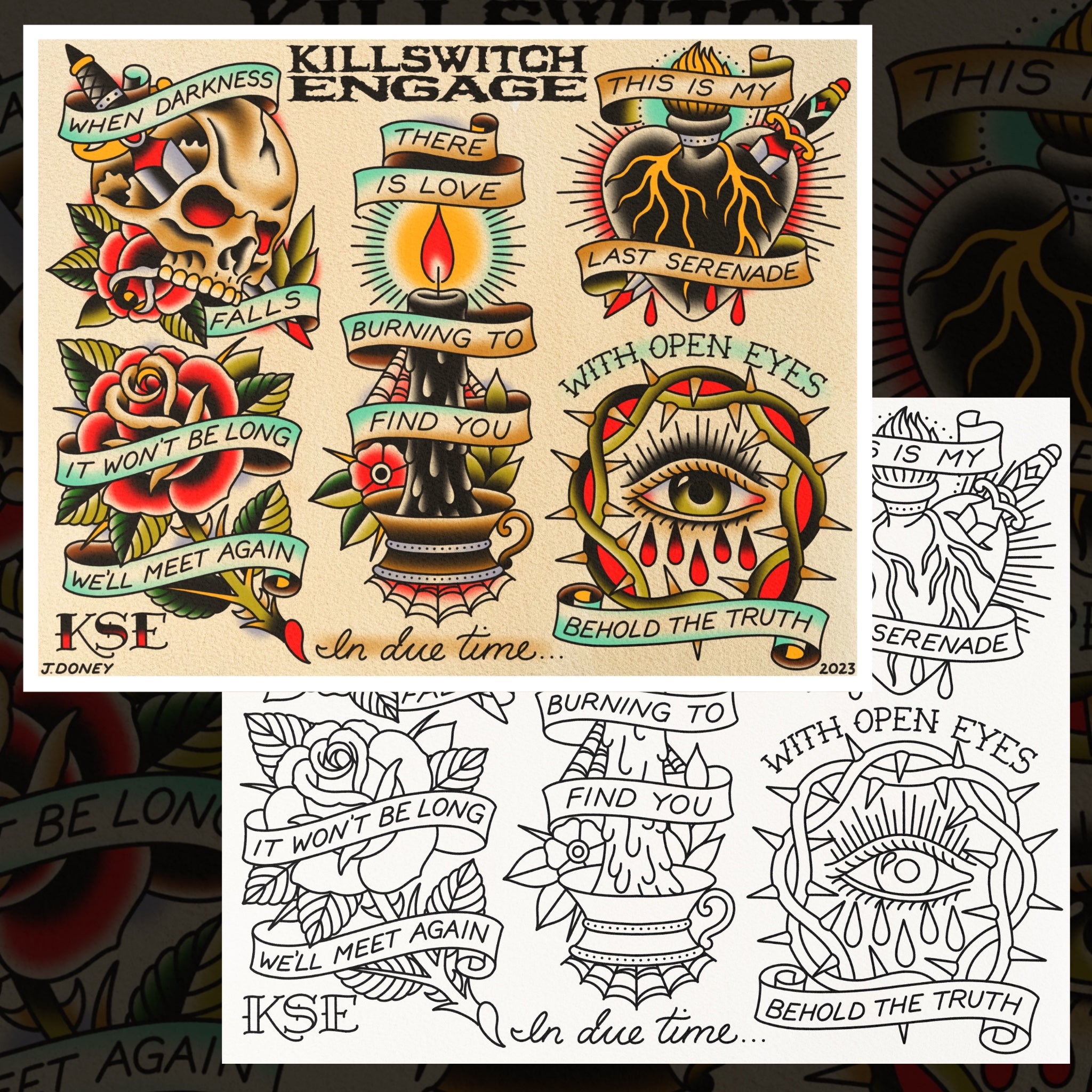 KILLSWITCH ENGAGE V. 2 FLASH SHEET
