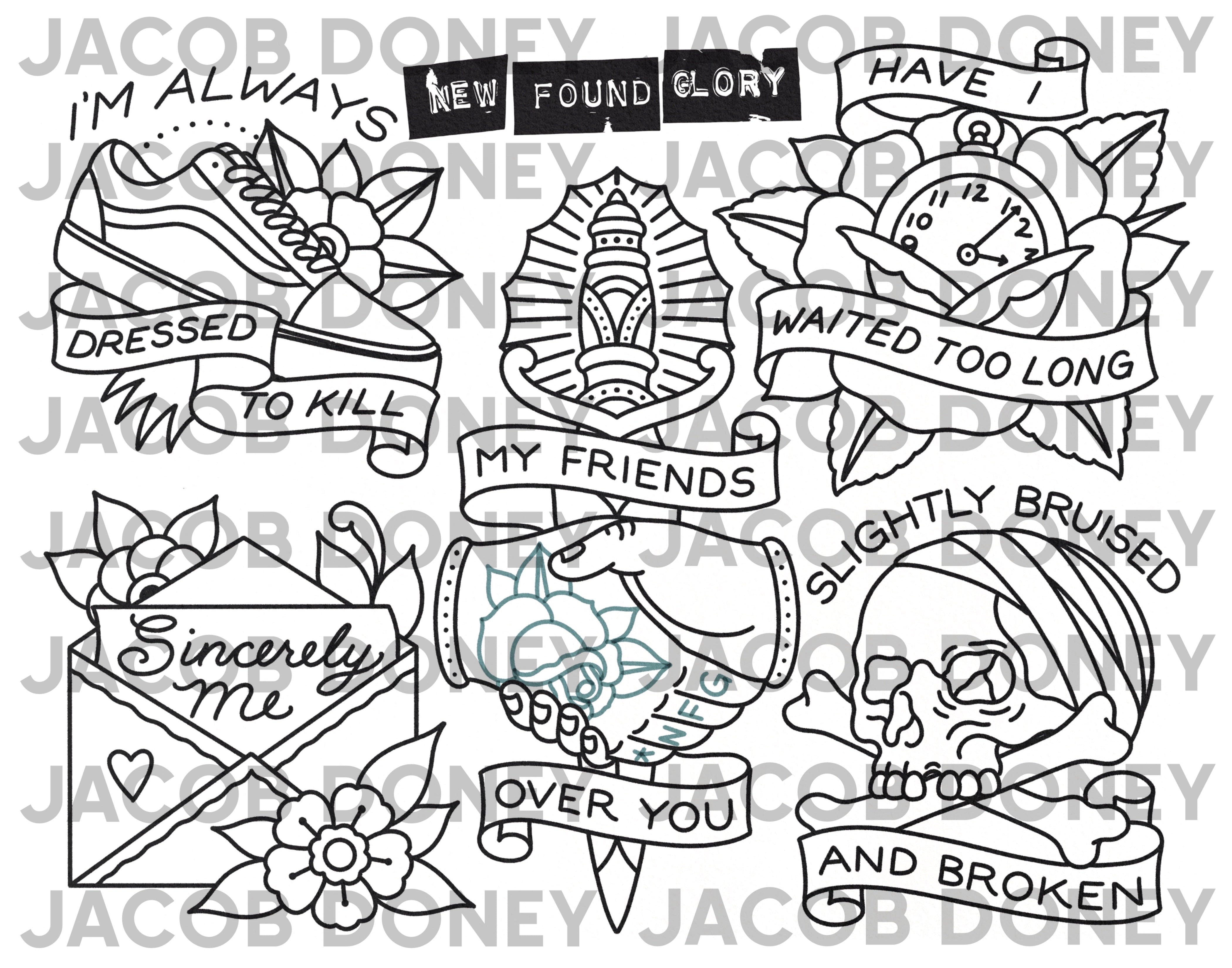 DIGITAL DOWNLOAD NEW FOUND GLORY LINEWORK