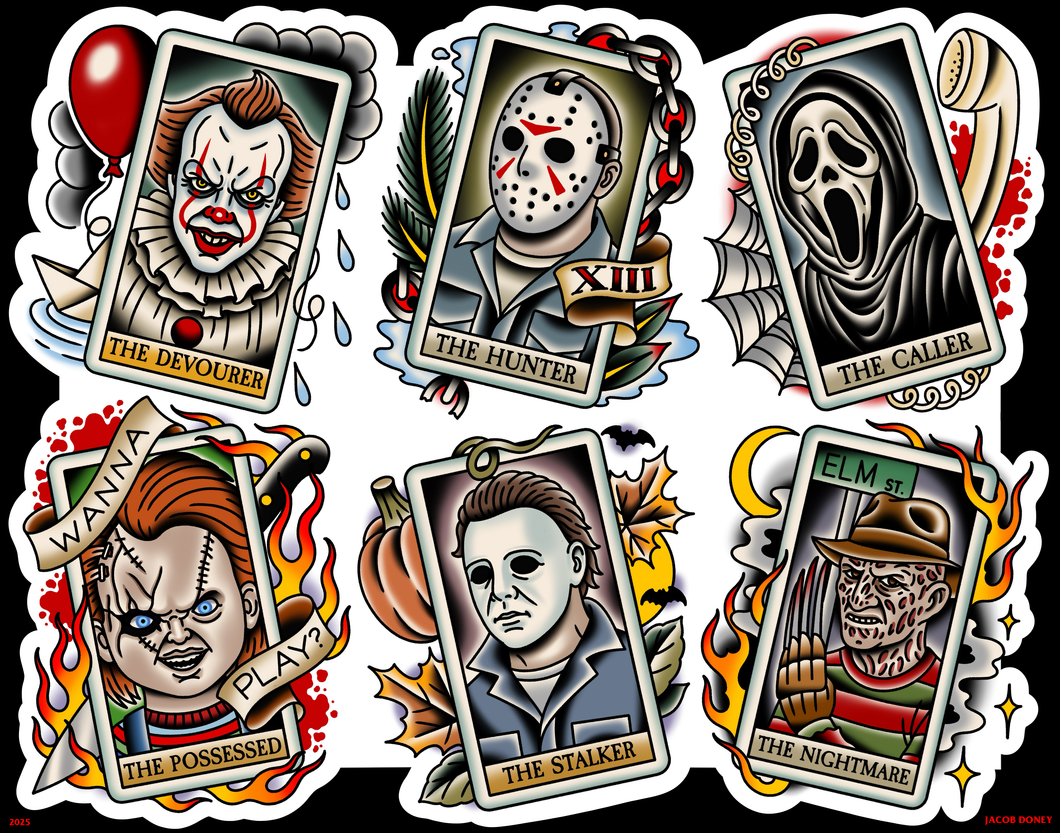 Horror Icons Print