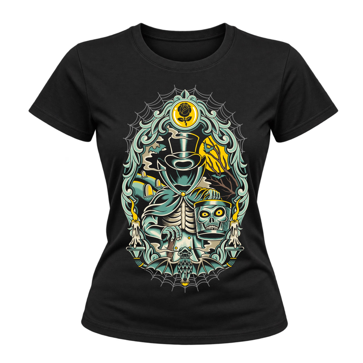 HAUNTED WOMENS TEE