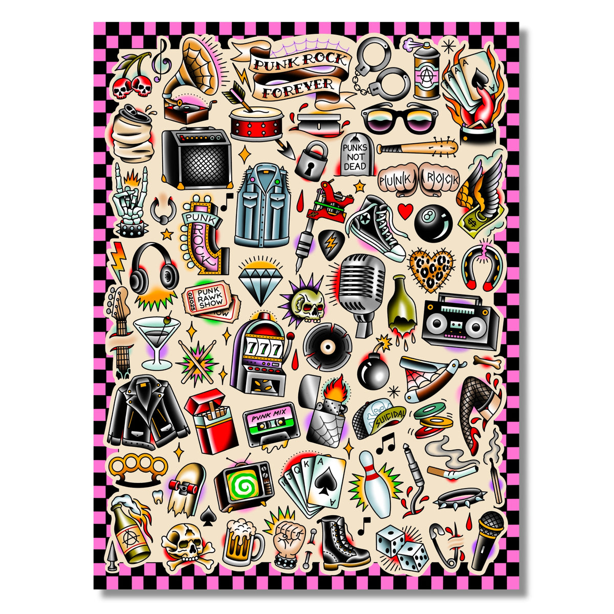 PUNK ROCK POSTER PREORDER