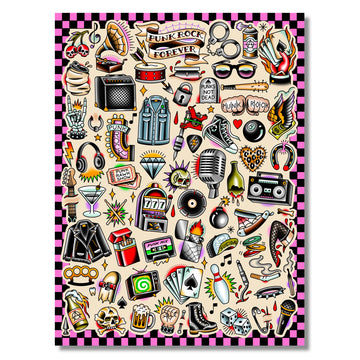 PUNK ROCK POSTER PREORDER