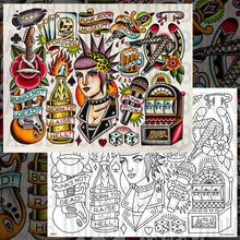 Load image into Gallery viewer, PUNK ROCK MUSEUM FLASH SHEET
