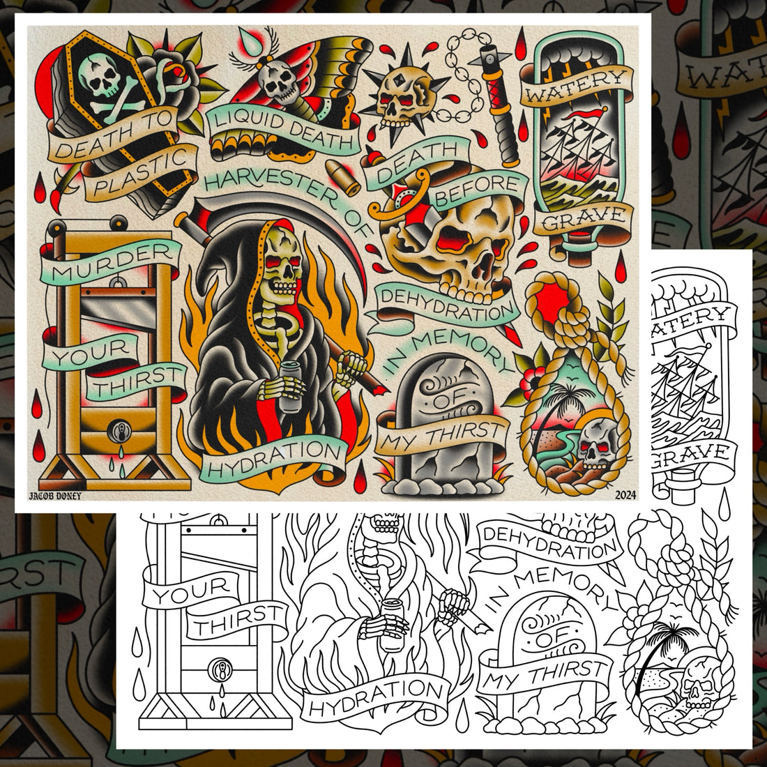 LIQUID DEATH FLASH SHEET