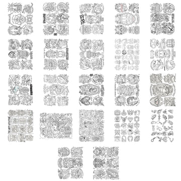 DIGITAL DOWNLOAD LINE DRAWINGS BUNDLE