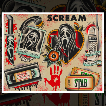 SCREAM FLASH SHEET