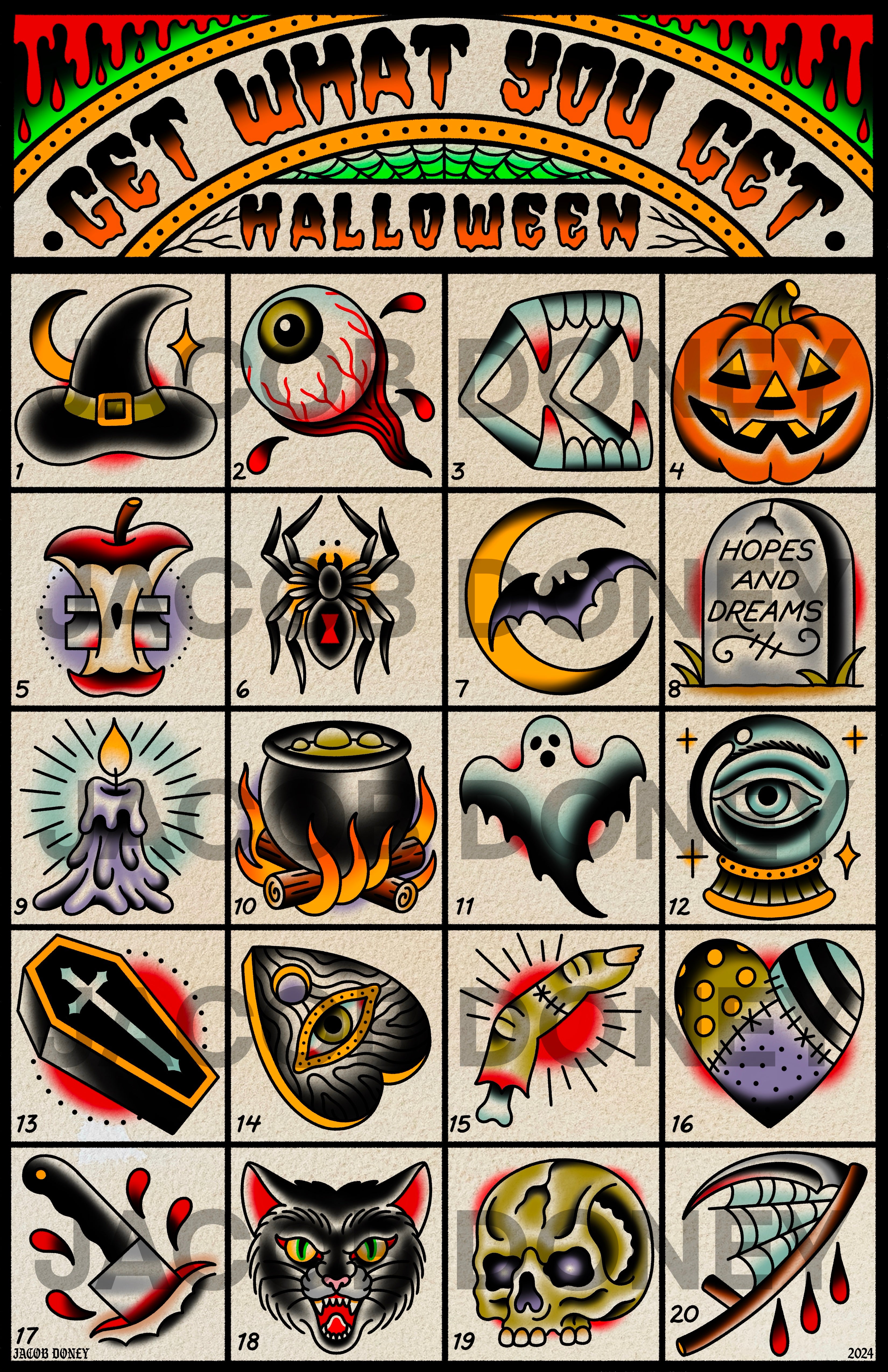 DIGITAL DOWNLOAD GET WHAT YOU GET FLASH HALLOWEEN