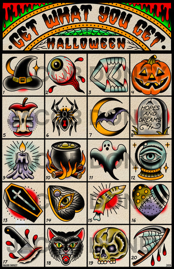 DIGITAL DOWNLOAD GET WHAT YOU GET FLASH HALLOWEEN