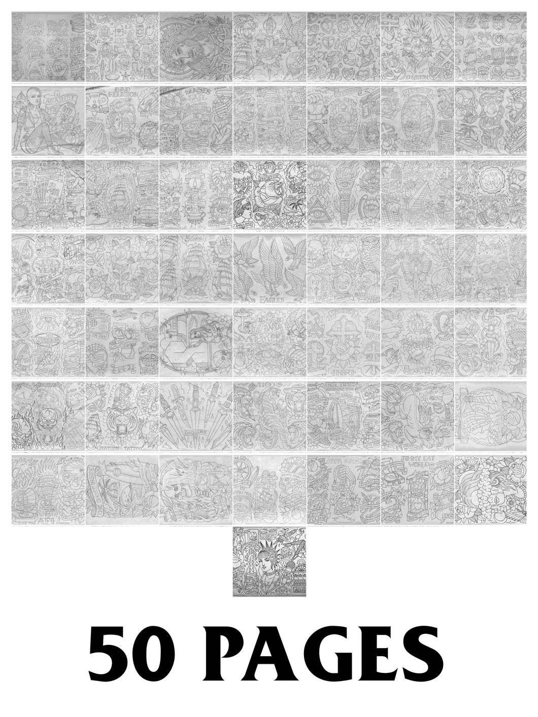 DIGITAL DOWNLOAD SKETCHBOOK VOLUME ONE