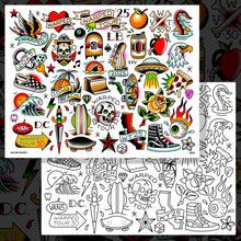 Load image into Gallery viewer, WARPED TOUR FLASH SHEET
