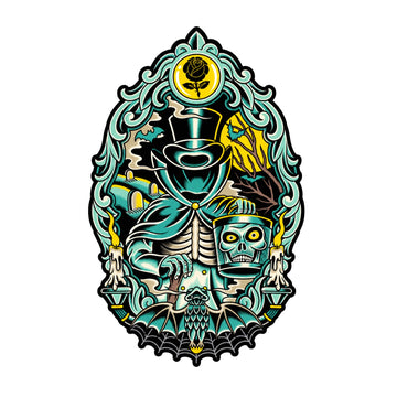 HAUNTED STICKER