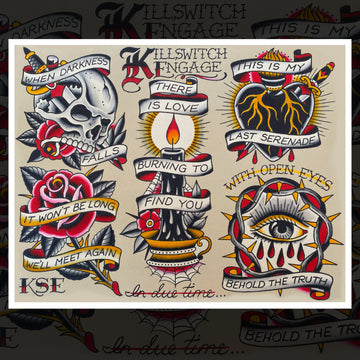 KILLSWITCH ENGAGE V. 1 FLASH SHEET