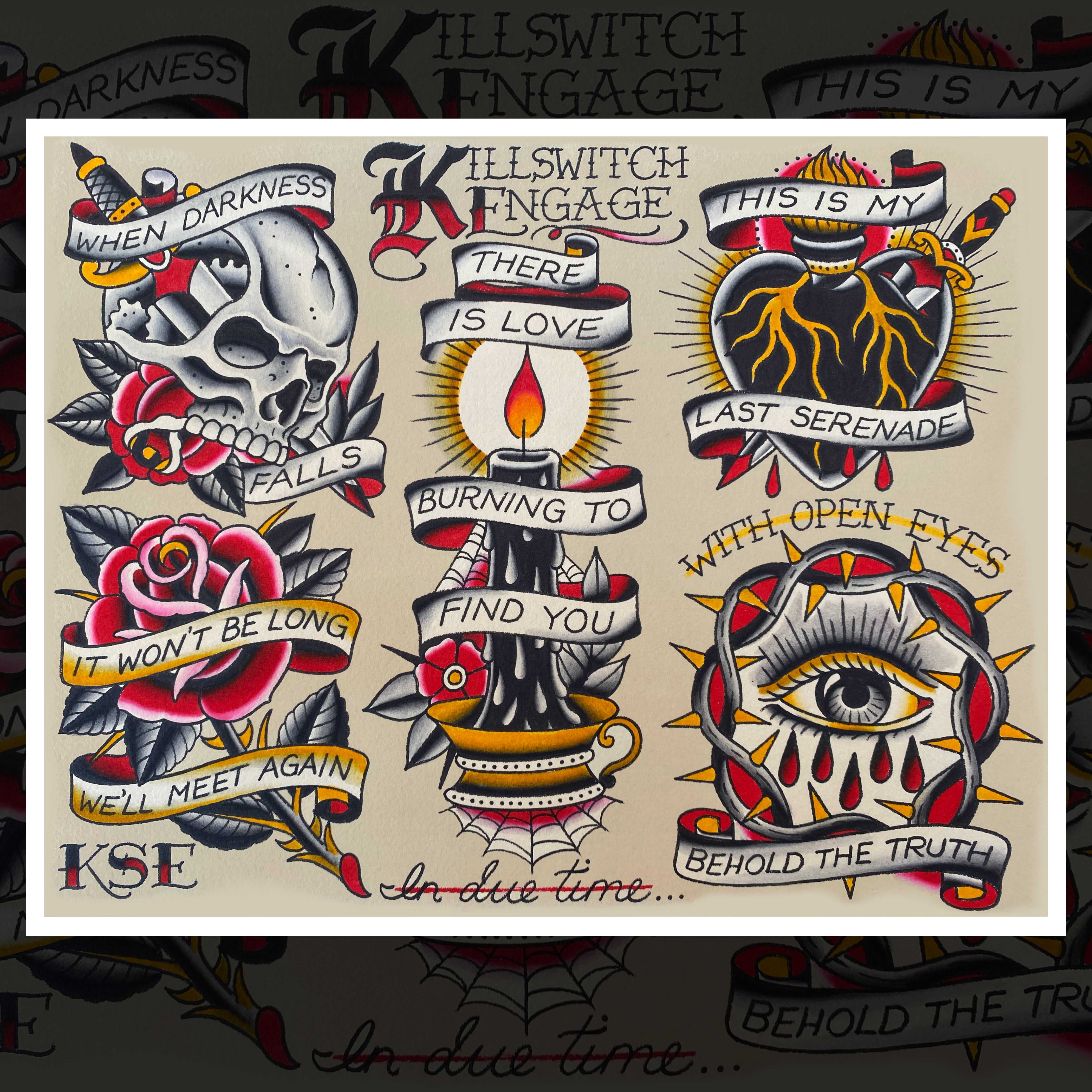 KILLSWITCH ENGAGE V. 1 FLASH SHEET