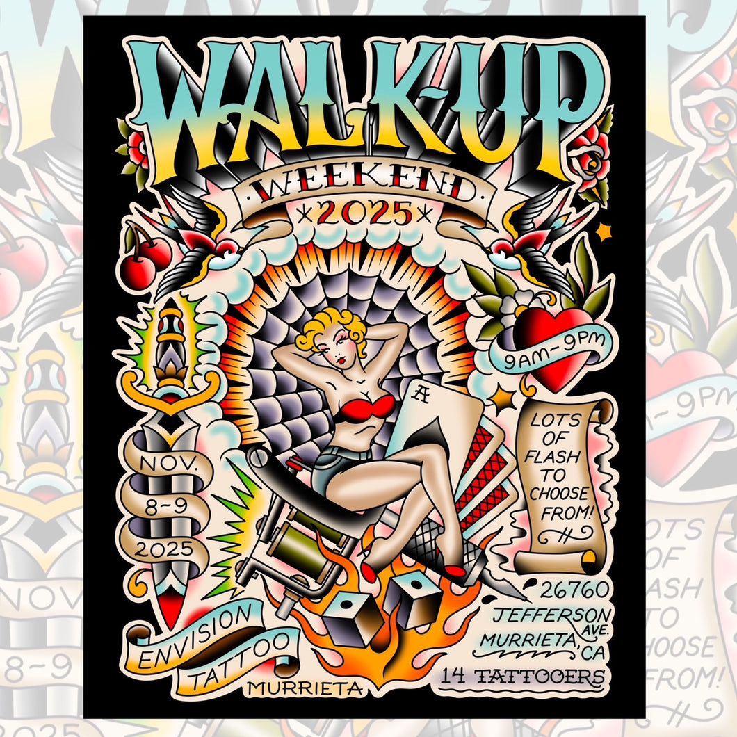 Walk-Up Weekend Poster