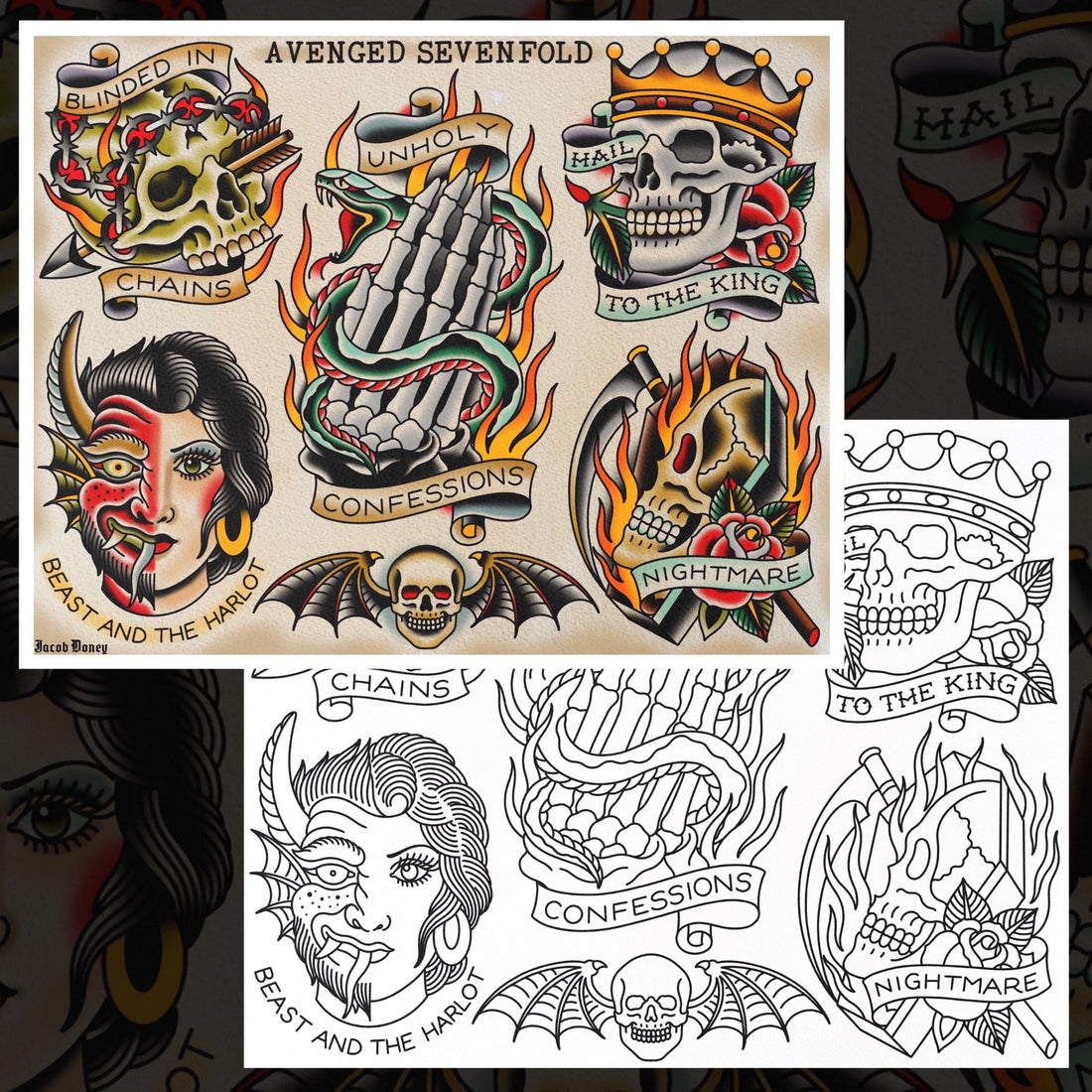 A7X FLASH SHEET