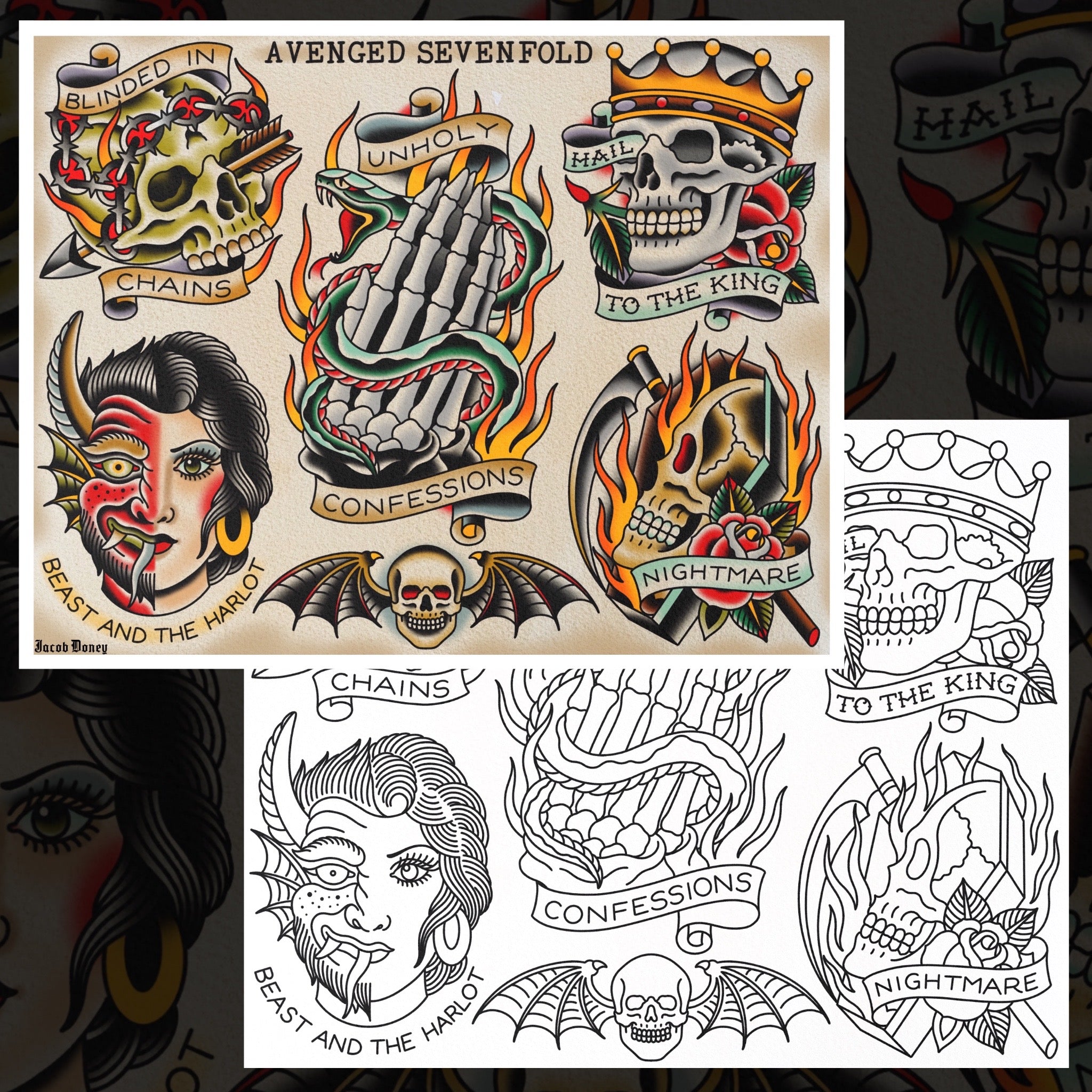 A7X FLASH SHEET