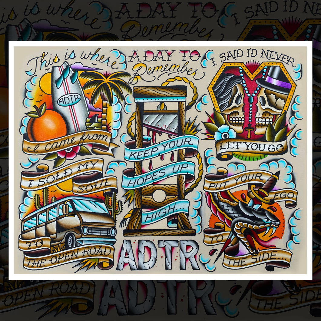A DAY TO REMEMBER FLASH SHEET