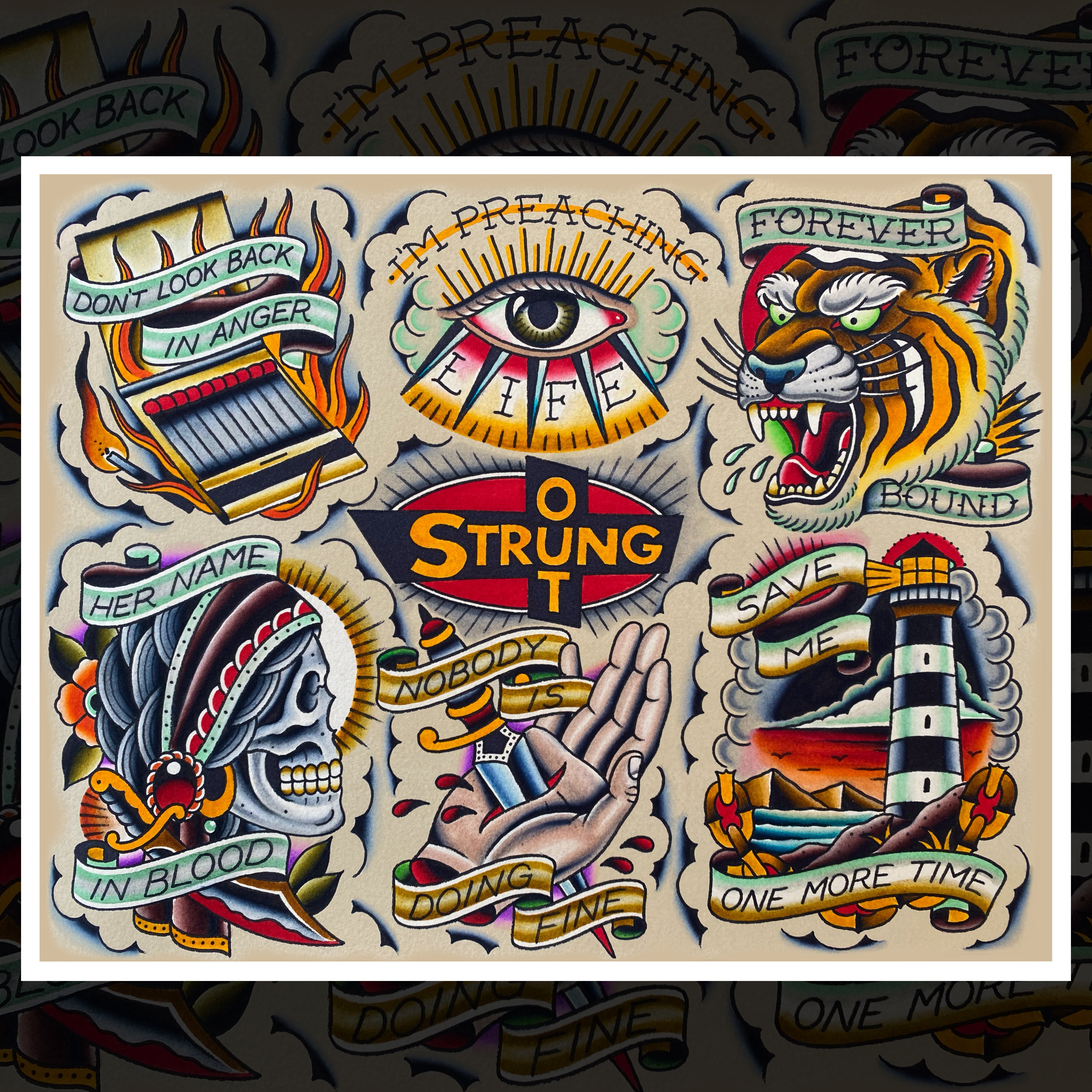 STRUNG OUT FLASH SHEET