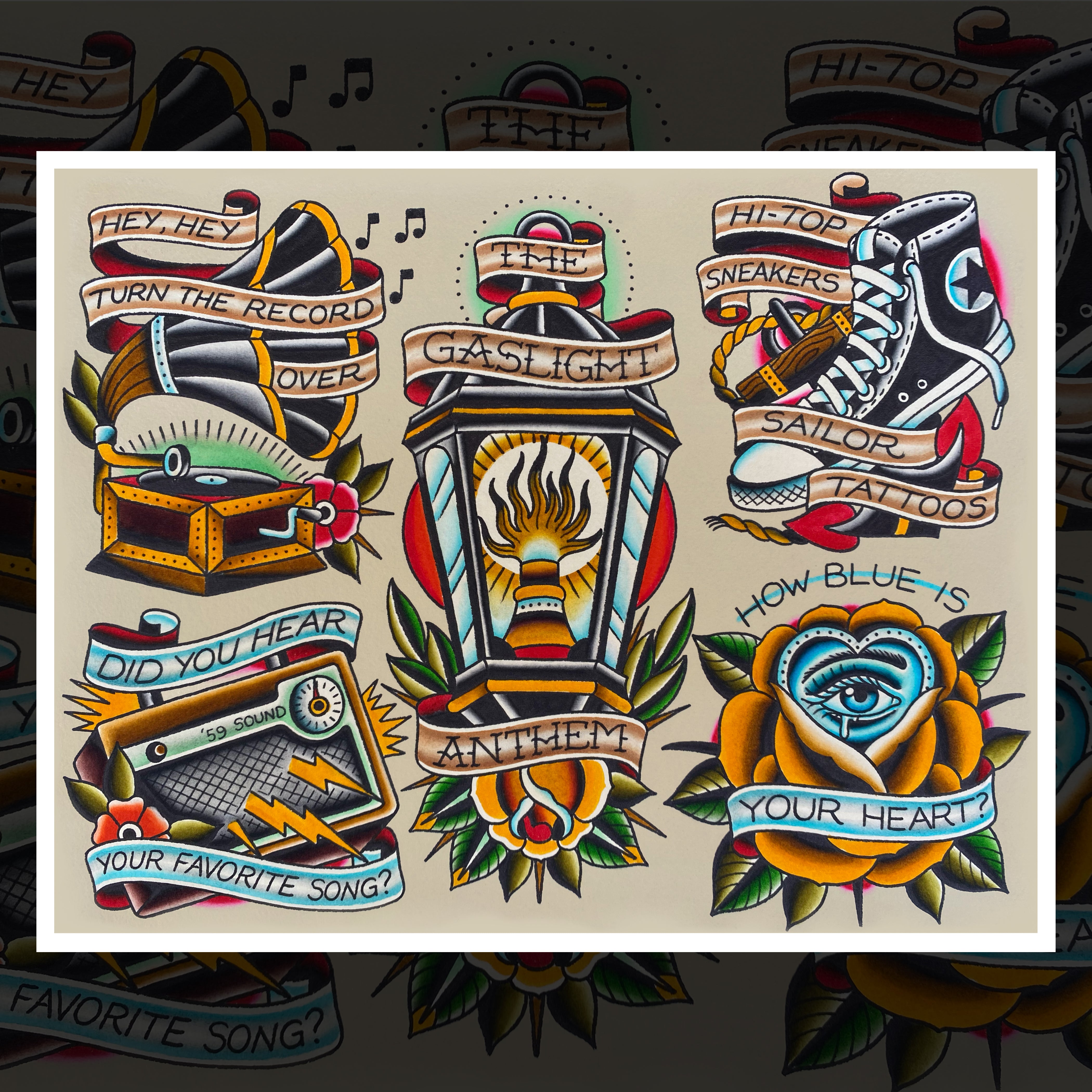 THE GASLIGHT ANTHEM FLASH SHEET