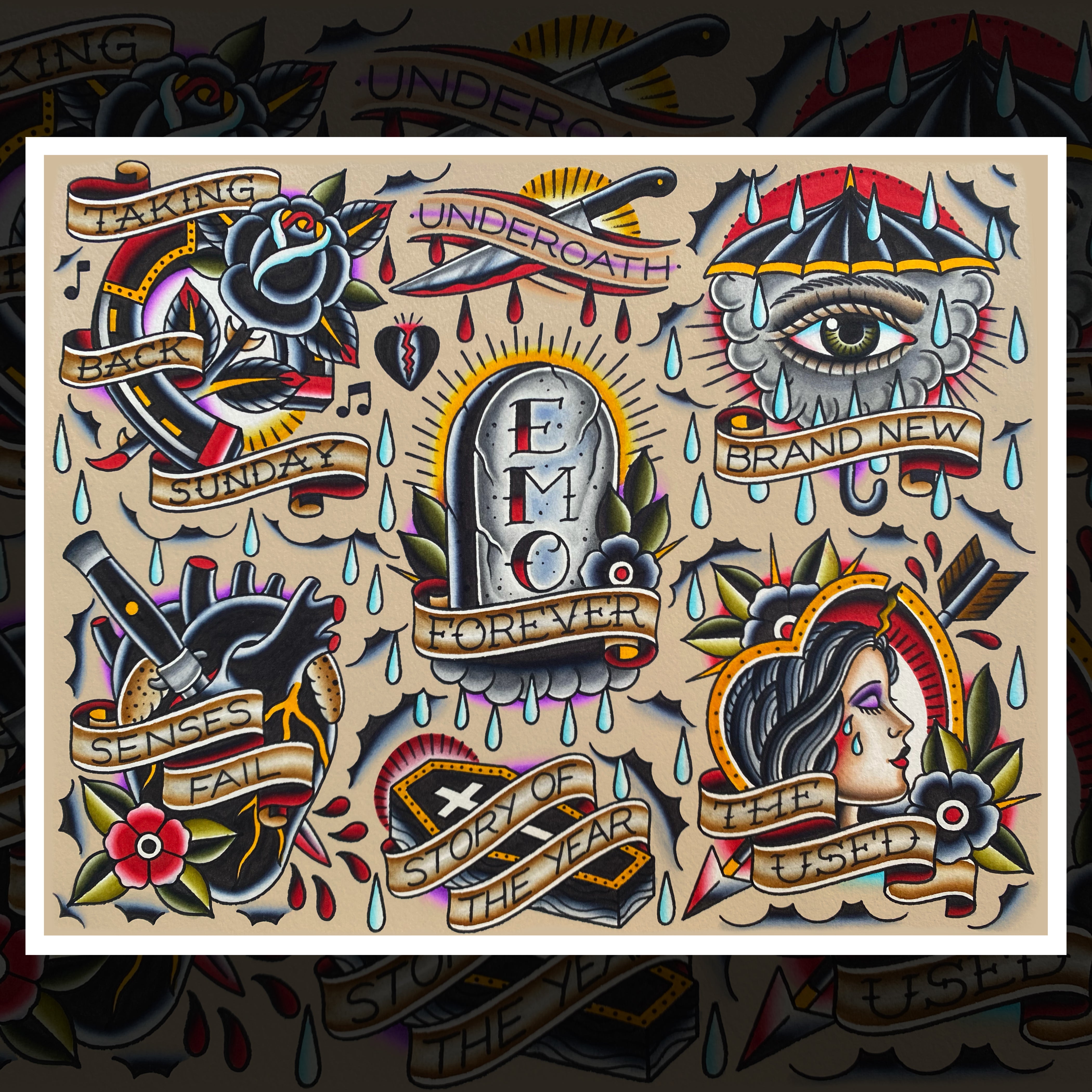 STORY OF THE YEAR FLASH SHEET