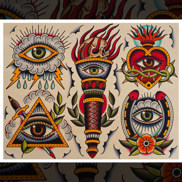 EYES FLASH SHEET