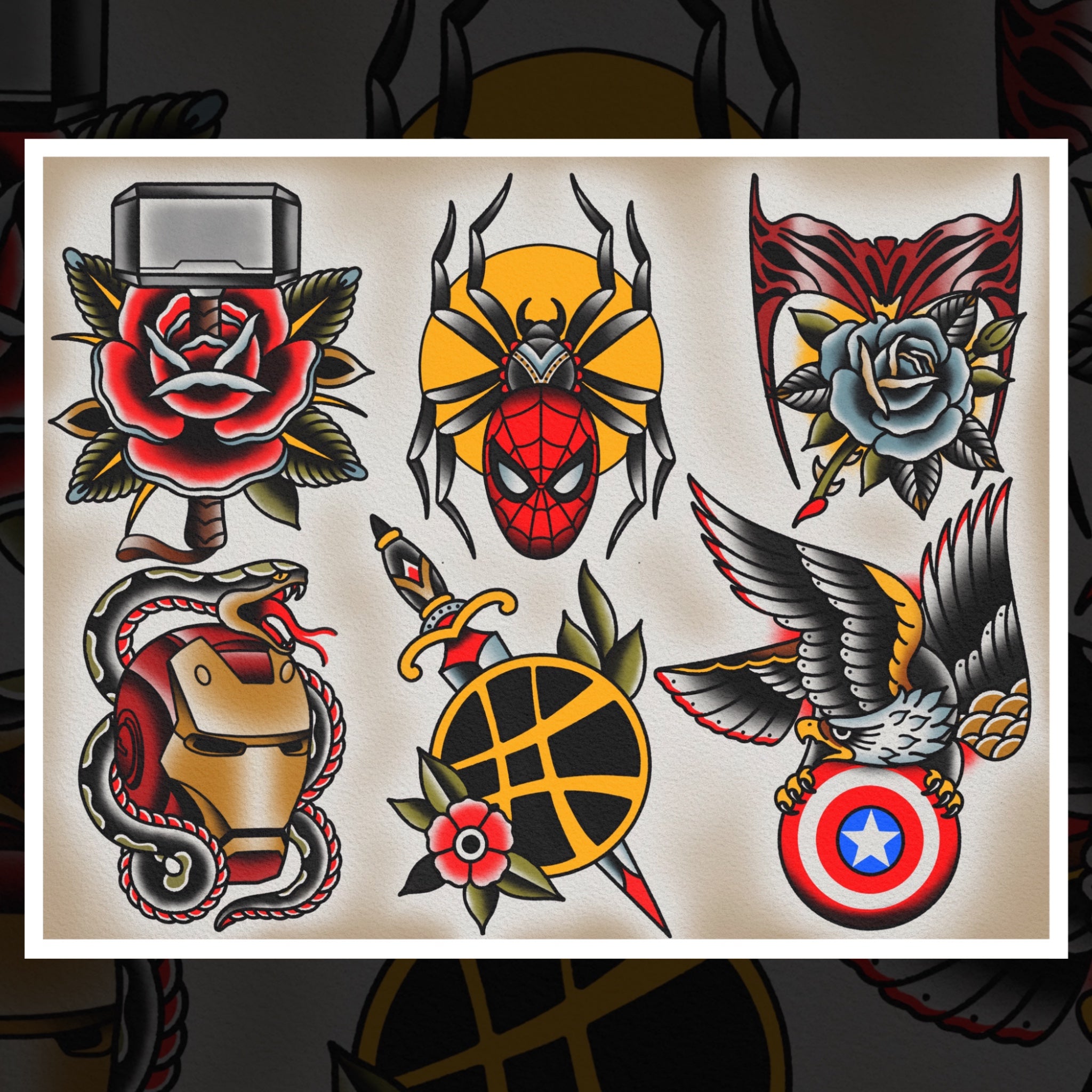 MARVEL FLASH SHEET