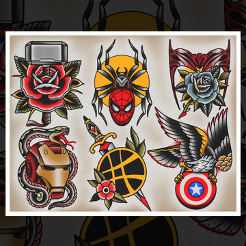 MARVEL FLASH SHEET