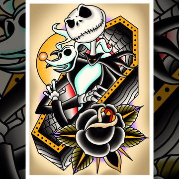 JACK SKELLINGTON PRINT