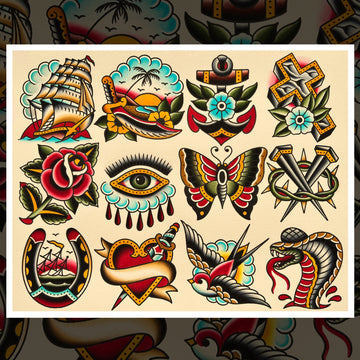 PALM SIZE DESIGNS FLASH SHEET