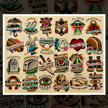 BLINK 182 V.2 FLASH SHEET