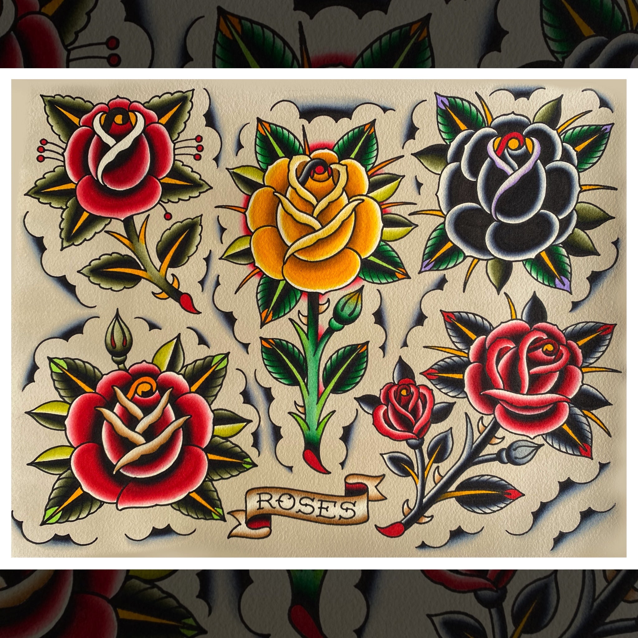 ROSES PRINT – Traditions collection