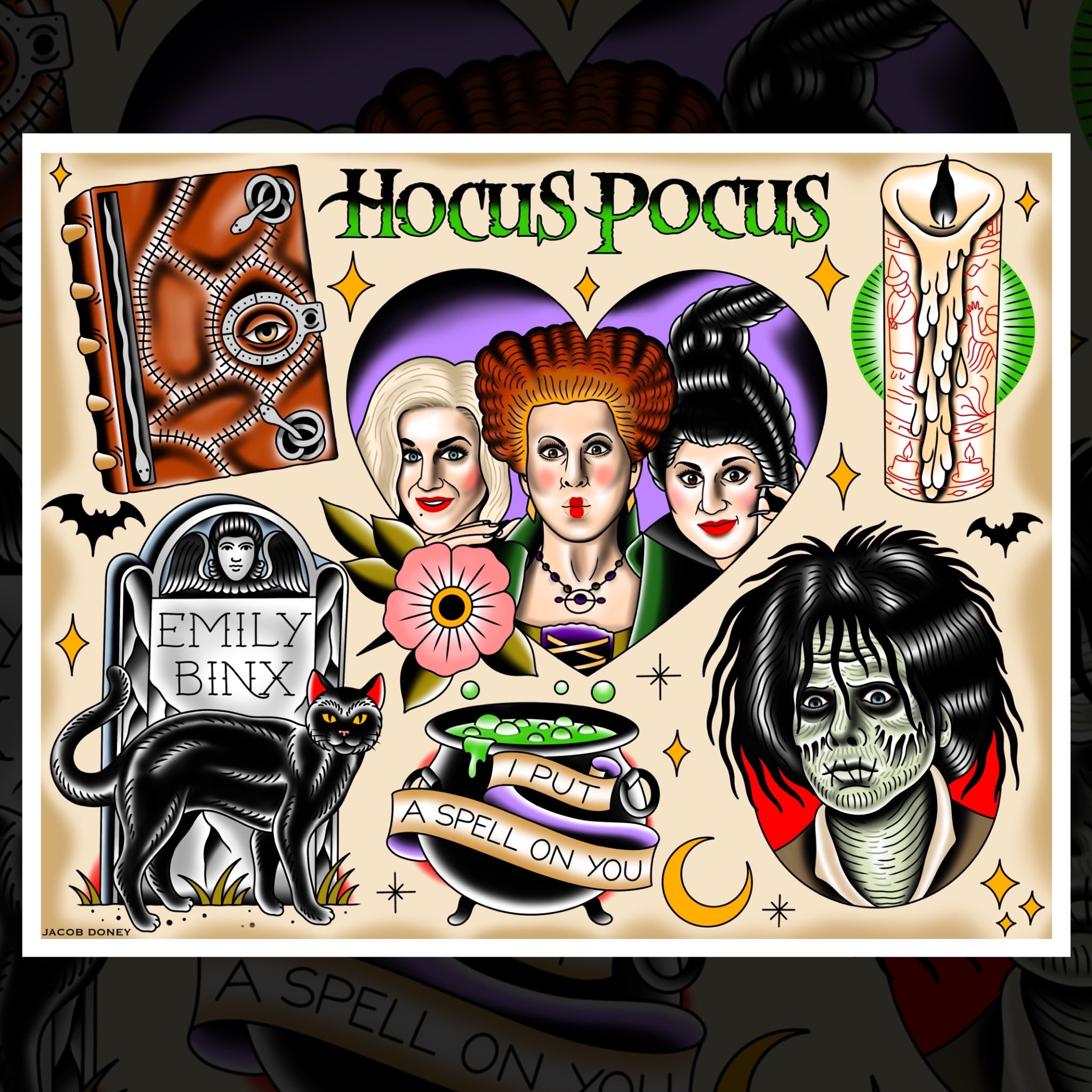 HOCUS POCUS PRINT
