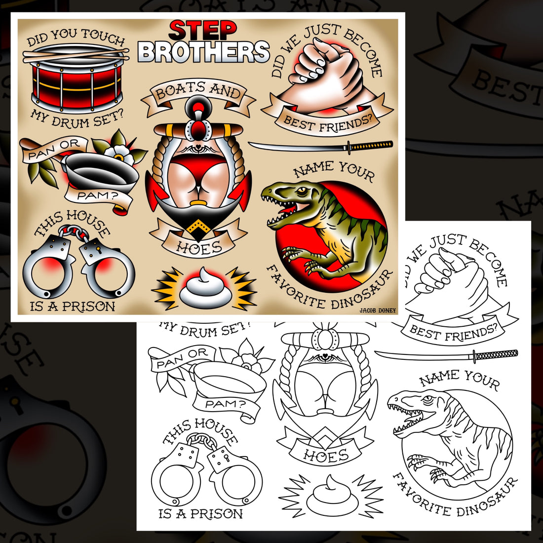 STEPBROTHERS FLASH SHEET