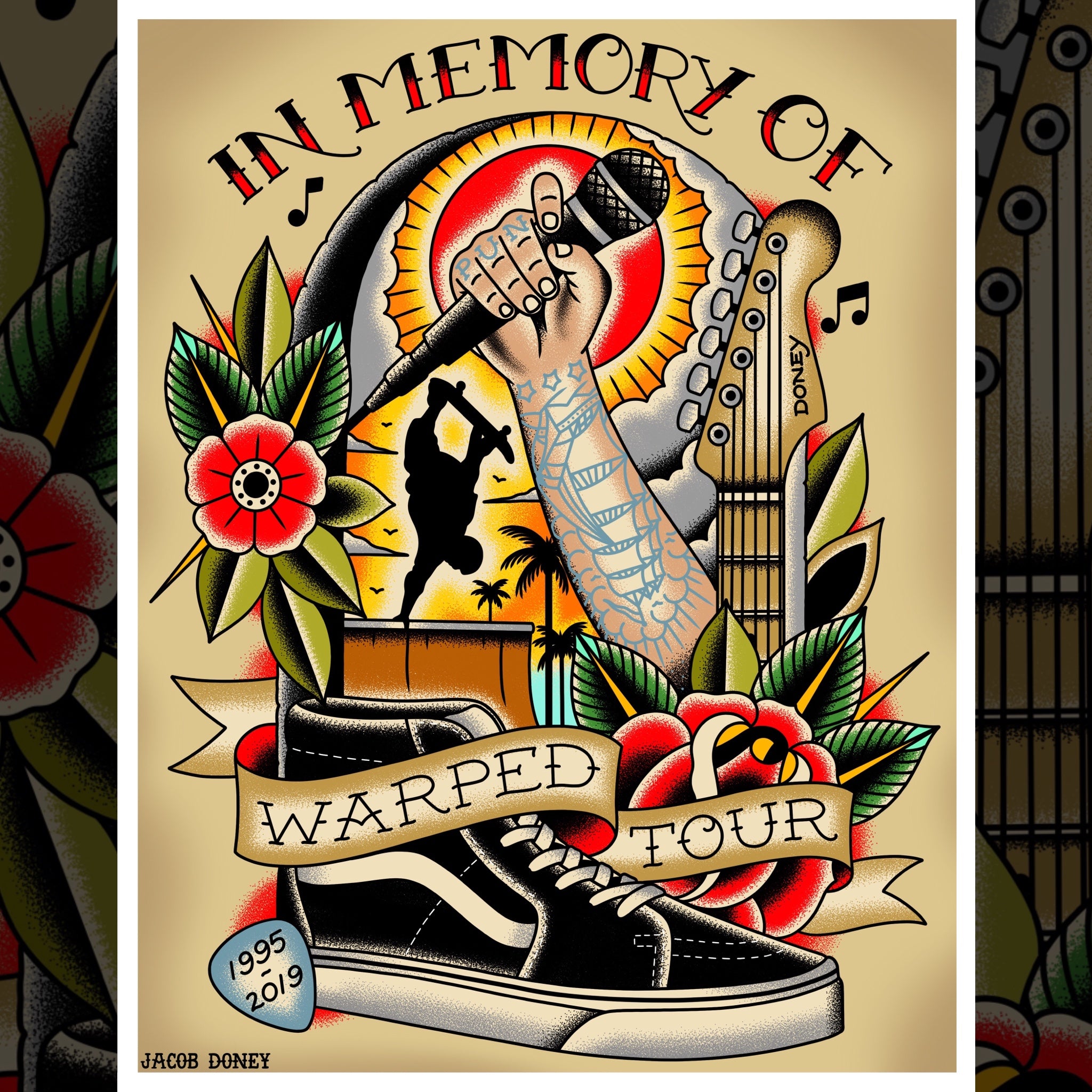 WARPED TOUR PRINT