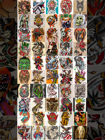 DIGITAL DOWNLOAD ONE SHOT TATTOOS BOOK