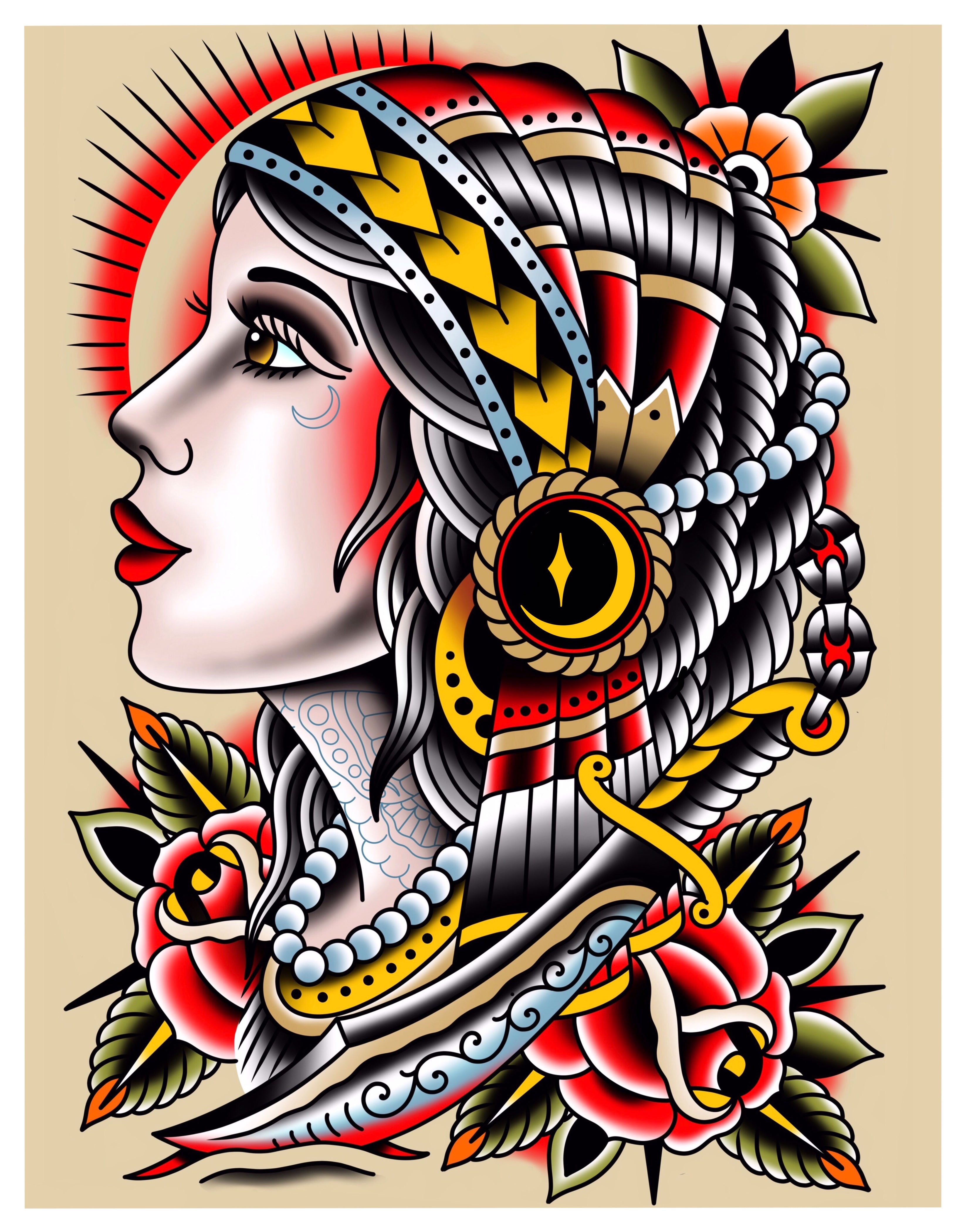 DIGITAL DOWNLOAD GYPSY PRINT